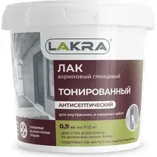 Лак Лакра ВД тонированный (900г, рябина)