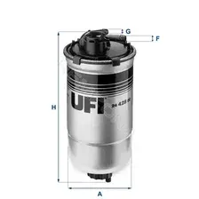 Топливный фильтр UFI 24.428.00
