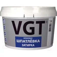 Шпатлевка готовая VGT Затирка (1кг)
