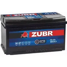 Автомобильный аккумулятор Zubr EFB R+ 880A (110 А·ч)