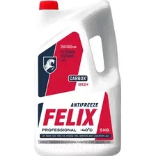 Антифриз FELIX Carbox G12+ до -40°С / 430206033 (5кг, красный)