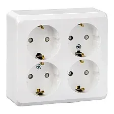 Розетка Systeme Electric Этюд PA16-208B