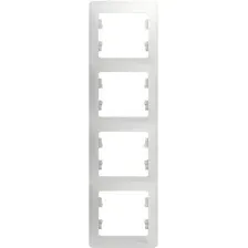 Рамка Schneider Electric Glossa GSL000108 (белый)