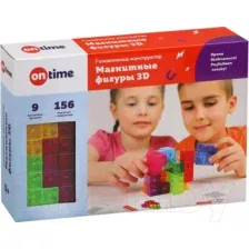 Магнитный конструктор On Time 45019 Магнитные фигуры 3D