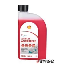 Антифриз готовый - Shell Super protection G12+ (красный), 1кг / PU74F