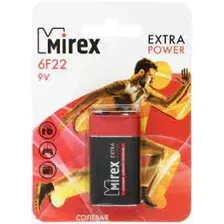 Батарейка Mirex 6F22 9V BP