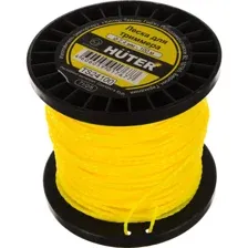 Леска для триммера Huter TS24100, 71/2/5, витой квадрат, 2.4 мм х 100 м