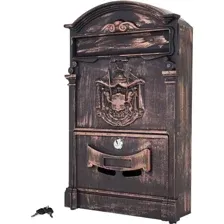 Почтовый ящик Аллюр №4010В, старая медь