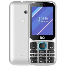 Кнопочный телефон BQ BQ-2820 Step XL+ (белый/синий)