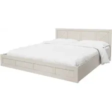 Кровать Stolline Лозанна 160x200 (дуб беленый) [СТЛ.223.05]