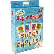 Настольная игра Нескучные игры Super English / И-810
