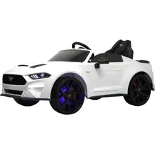 Детский автомобиль RiverToys Ford Mustang GT A222MP (белый)
