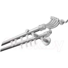 Карниз для штор Lm Decor Кения 2р 19/19мм (сатин, 4.0м)