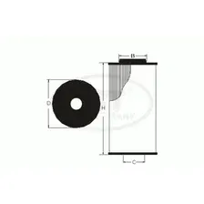 Фильтр масляный SCT SH 4059 P