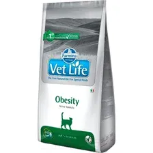 Сухой корм для кошек Farmina Vet Life Obesity (для снижения избыточной массы тела) 5 кг