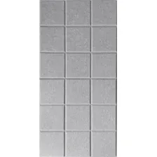 Панель UG Home самоклеящаяся фетровая 300x300x9мм ФП.2-СРМ (2шт, серый шелк)