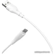 Кабель Borofone X14 Lightning 2 м (белый)