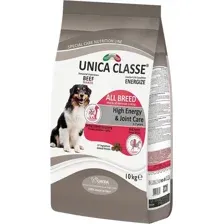 Сухой корм для собак Unica Natura Classe для взрослых активных собак всех пород с говядиной 10 кг