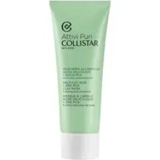 Маска для лица Collistar Attivi Puri, Salycilic Acid + Zinc PCA Clay Mask, 75 мл