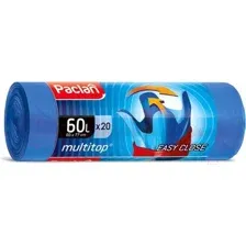Пакеты для мусора Paclan Multi-Top (60л, 20шт)
