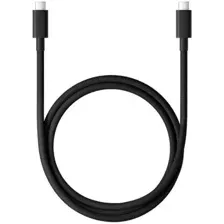 Кабель Xiaomi 6A High Speed Braided USB Type-C - USB Type-C (1 м, черный)