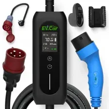 Зарядное EVCar M2-11WF 6-16A WiFi (11кВт, 3 фазы)