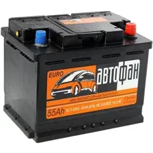 Автомобильный аккумулятор Автофан R (55 А·ч)