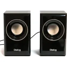 Акустическая система Dialog AST-15UP BLACK - 2.0, 6W RMS, питание от USB
