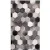 Ковер для жилой комнаты Orlix Crystal Fleece 504679 160x220 (рисунок/серый)