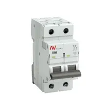 Выключатель автоматический AV-6 2P 50A (D) 6kA EKF AVERES