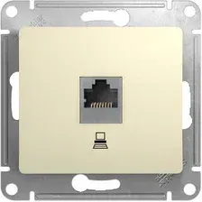 Розетка компьютерная Systeme Electric Glossa GSL000281K
