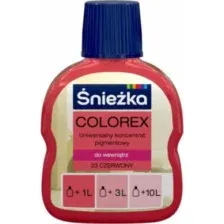 Колер SNIEZKA Colorex №23 красный 0,1 л