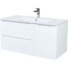 IDDIS Тумба с умывальником Edifice 100 EDI10W1i95K (белый)