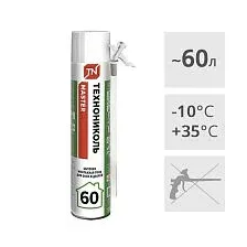 Пена монтажная Технониколь Master 60 Бытовая (700мл)