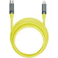 Кабель SmartBuy Bold IK-12-PDBOLD USB Type-C - Lightning (1 м, желтый)