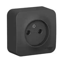 Розетка Systeme Electric Blanca BLNRA000116 (антрацит)