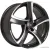 Литые диски Alutec Shark 17x7.5" 5x100мм DIA 63.3мм ET 35мм Racing Black Frontpolished