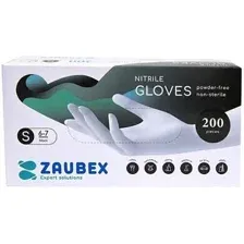 Виниловые перчатки Zaubex 9122530 (S, 200 шт)