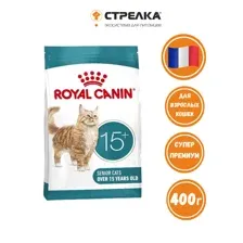 Сухой корм Royal Canin Ageing 15+ для кошек старше 15 лет 400 г