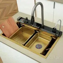 Кухонная мойка Cerruti Spa Gloria II nano gold CT10355 (золотой)