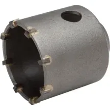 Коронка по бетону, d80мм, глуб. 70мм, М22, твердосплавная KERN (шт) KE147166
