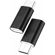 Адаптер Atom USB Type-C 3.1 - USB B Micro (черный)