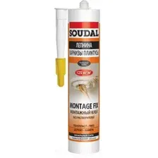 Клей Soudal Montage Fix. Лепнина. Карнизы (280мл)