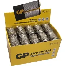 Комплект батареек GP Batteries Supercell 6F22/1604SLF