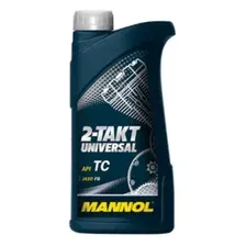 Моторное масло 2-х тактное MANNOL Universal 137 минеральное 1 л