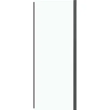 Душевая стенка Grossman Pragma 100х195 200.K33.03.100.42.00 (графит сатин/стекло прозрачное)