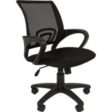 Кресло офисное Chairman 696 (экопремиум, черный)