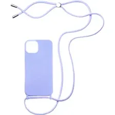 Чехол-накладка Bingo Lanyard для iPhone 14 Pro (фиолетовый)
