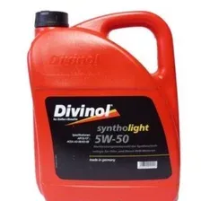 Моторное масло - Divinol Syntholight 5W50, 5л / 49510-K007