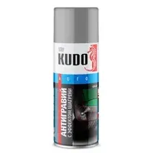 антигравий! серый с эффектом шагрени 520 мл\ KU-5224 KUDO